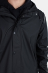 Rains Fishtail Parka RegnJacka Black