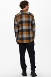 ONLY & SONS ONSGUDMUND LS 3T CHECK SHIRT NOOS Silver Lining