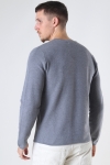 Clean Cut Copenhagen Lauritz Crew Knit Light Grey Mel