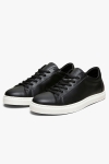 Selected SLHEVAN LEATHER TRAINER B NOOS Black