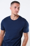 Selected The Perfect Mel SS O Neck Tee Estate Blue Stripes