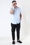 Selected SLHSLIMNEW-LINEN SHIRT SS CLASSIC W Skyway