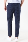 Les Deux Como Light Pinstripe Kostym Pants D.Navy/Provincial blue