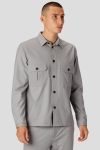 Clean Cut Copenhagen Kaiden Overshirt Grey Check