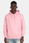 Basic Brand Hooded Tröja Light Red