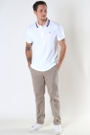 Tommy Hilfiger TJM CLASSICS TIPPED STRETCH POLO White