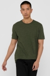 ONLY & SONS ONSALBERT LIFE NEW SS TEE Forest Night