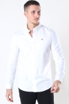 Tommy Jeans Slim Stretch Oxford Skjorta White