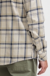 Solid Gisa Shirt Oatmeal