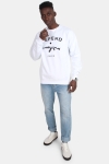 Defend Paris Paris Crew Tröja Crewneck White 