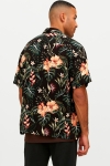 Jack & Jones Jeff Resort Floral Shirt SS Black