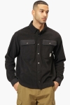 Fat Moose Herold Fleece Overshirt Black