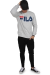 Fila Classic Logo Tröja Light Grey