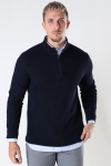 ONLY & SONS WEB LIFE STRUCTURE HALF ZIP KNIT Dark Navy