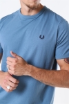 Fred Perry Ringaer T-Shirt Blue Estate