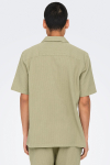 ONLY & SONS Bertil Waffle SS Resort Shirt Twill