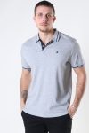 Jack & Jones JJEJERSEY POLO SS NOOS Light Grey Melange REG