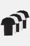 Denim Project T-shirt 5-Pack Black/White