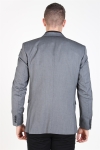 Selected Slim-MyloLogan Blazer Dark Grey StructKlockae