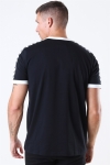 Fred Perry Taped Ringaer T-Shirt Black