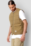 Fat Moose Aiden Liner Vest Dark Khaki