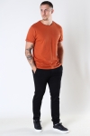 Clean Cut Copenhagen Kolding Organic Tee S/S Bombay Orange