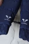 Fat Moose Geo Puffer Mittens Navy