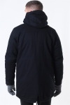 Only & Sons Yanick Teddy Hood Parka Jacka Black