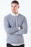 Only & Sons Panter Life Crew Sticka Medium Grey Melange
