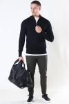 Jeff Argento Half Zip Sticka Black