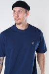 Woodbird Jaco Blain Tee Wave Blue