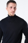 Jeff Potter Turtleneck Strik Black