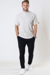 ONLY & SONS ONSKEITH REG WAFFLE MOCK SS 3654 TEE Silver Lining