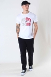 TOMMY JEANS TJM ENTRY COLLEGIATE TEE White