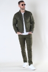 ONLY & SONS LOOM SLIM TWILL Olive Night