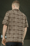 ONLY & SONS Bart Relaxed Fit SS Knit Shirt Demitasse