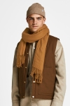 Jack & Jones SOLID WOVEN SCARF Rubber