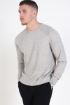 Only & Sons Mikkel Soft Crew Raglan Sticka Light Grey Melange