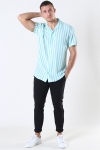 Jack and Jones Tyler Skjorta SS ORG Aqua Sky