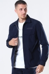 WoodBird Klarc Zip Skjorta Navy