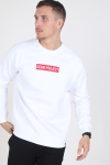 Denim Project Box Logo Crewneck White