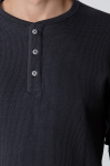 Clean Cut Copenhagen Cal L/S grandad Dark Navy
