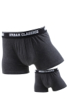 Klockaban Classics Tb1277 Boxershorts Charcoal 2-Pack