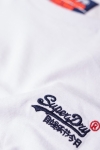 Superdry O L ENG'D LS Baseball T-shirt Optic White