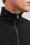 Jack & Jones Bradley Sweat Half Zip Black