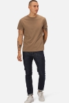 Clean Cut Copenhagen Patrick Organic Tee Dark Camel