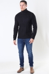Only & Sons Rigge 3 Cable Roll Neck Sticka Black