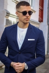Jack & Jones Premium Franco Slim Fit Kostym Medieval Blue