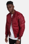 Urban Classics Bomber Jacka Burgundy