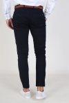 Tailored & Originals Nox Frederic Byxor Navy Melange